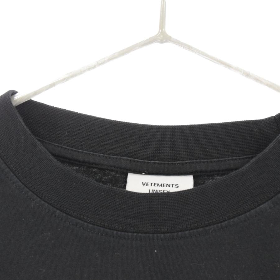 VETEMENTS ヴェトモン 21SS オートクチュールロゴ刺繍 オーバーサイズ 