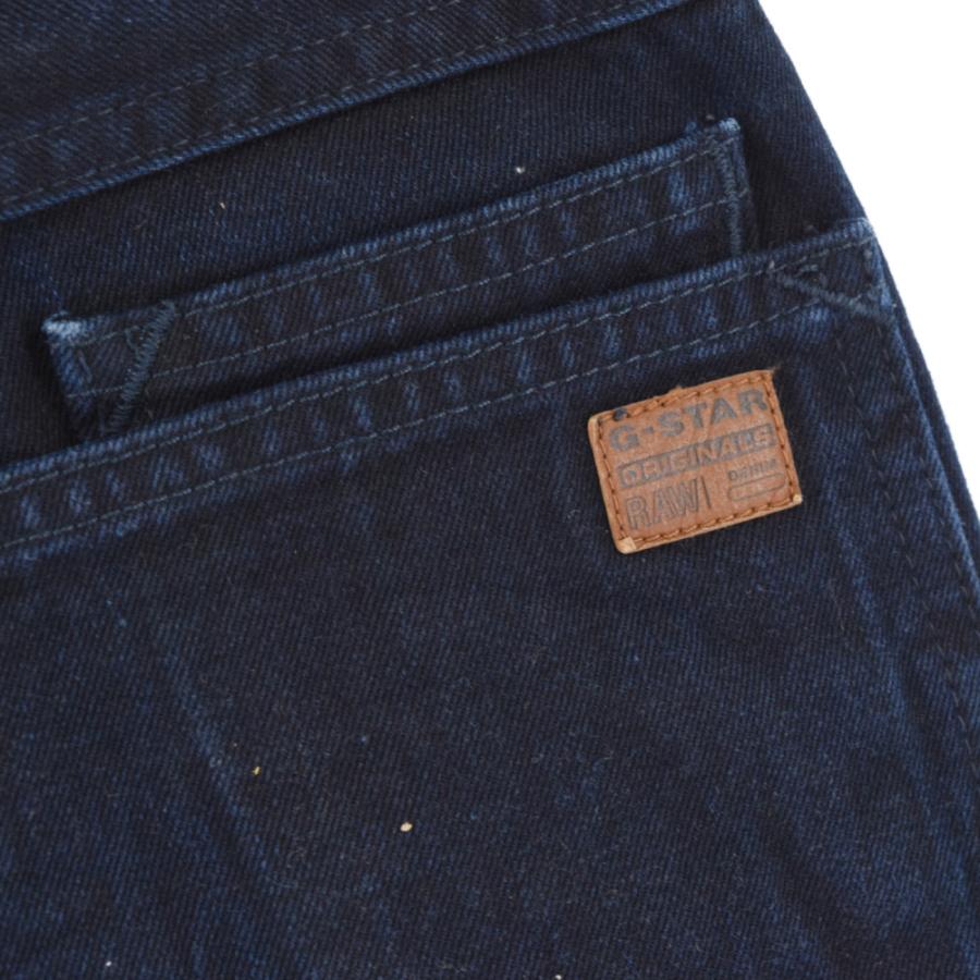 G-STAR RAW ジースターロウ FAEROES TAPERED シンチバック付き濃紺 