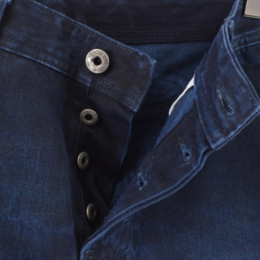 G-STAR RAW ジースターロウ FAEROES TAPERED シンチバック付き濃紺 