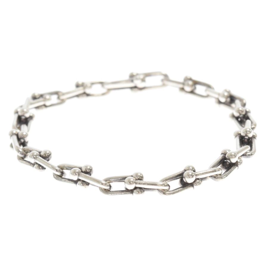 TIFFANY & Co. ティファニー Hard Wear Micro Link Bracelet ハードウェアマイクロリンクブレスレット シルバー ミディアム｜shopbring｜02