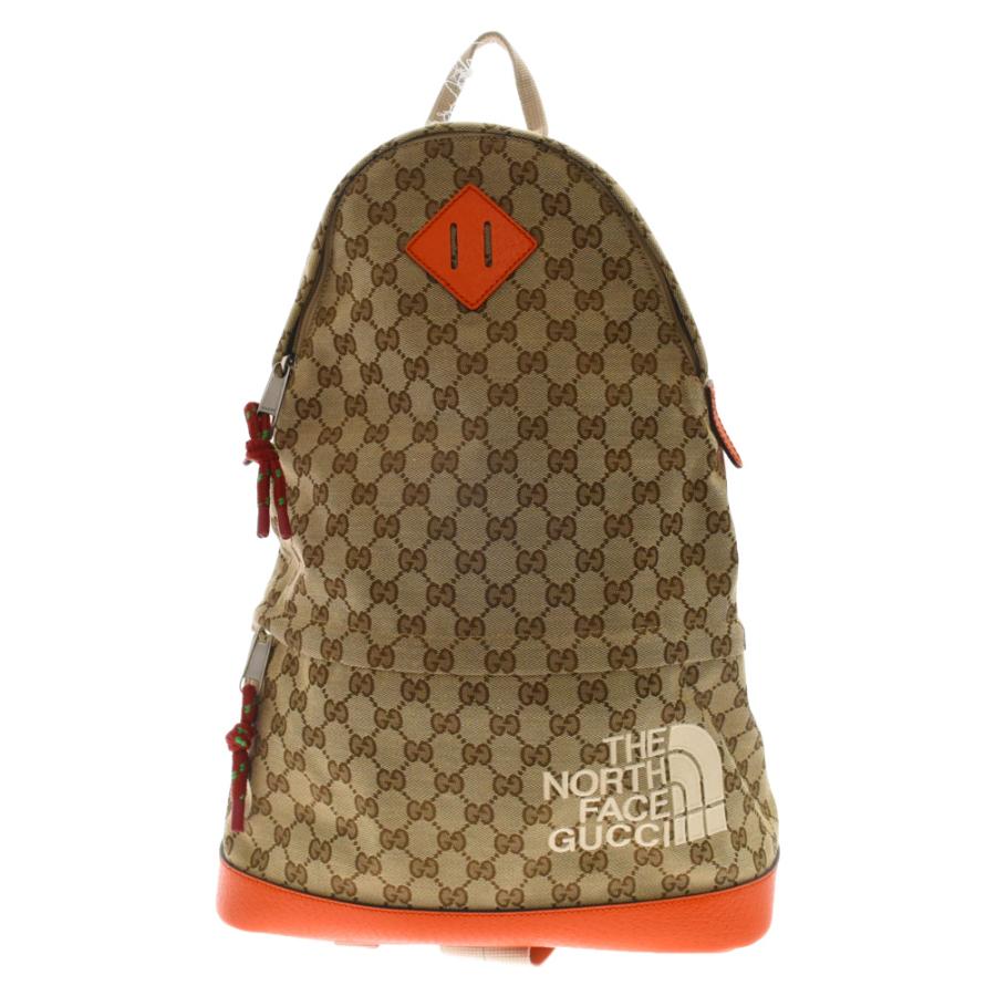 GUCCI グッチ×THE NORTHFACE ザ ノースフェイス GGキャンバス