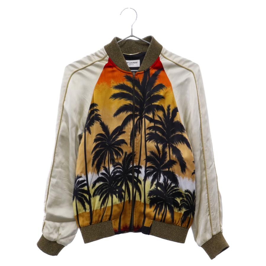 SAINT LAURENT PARIS サンローランパリ 16SS パームツリー スカジャン 