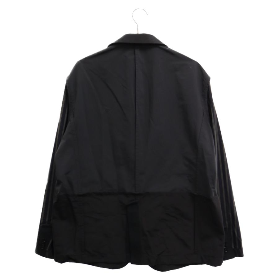 Sacai サカイ 24SS Suiting Jacket スイッチングジャケット 切替ナイロンテーラードジャケット ブラック 24-03265M｜shopbring｜02