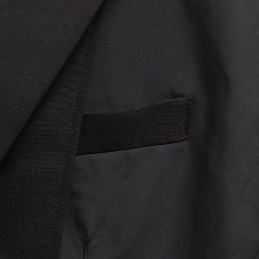 Sacai サカイ 24SS Suiting Jacket スイッチングジャケット 切替ナイロンテーラードジャケット ブラック 24-03265M｜shopbring｜03