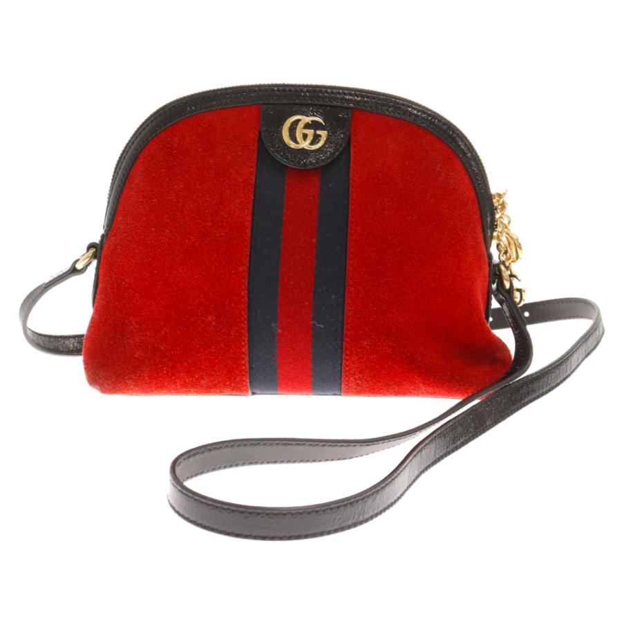 GUCCI グッチ オフィディア シェリーライン GGスエードショルダー 