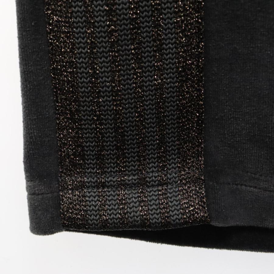 Needles ニードルス ×URBS Narrow Track Pants ベロアナロートラックパンツ チャコールグレー LQ462 Needles（ニードルス） ニードルス×URBS Narrow Track Pants ベロア