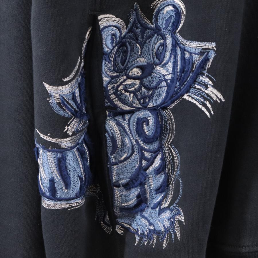 【美品】Dior × KENNY SCHARF ケニーシャーフ 刺繍 フーディー 美品】Dior × KENNY SCHARF ケニーシャーフ 刺繍 フーディー