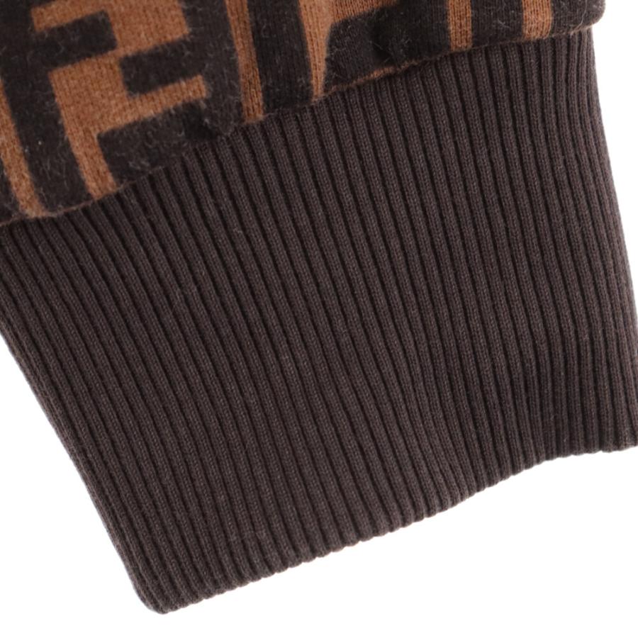 FENDI フェンディ ズッカ柄フーディ プルオーバーパーカー FENDI フェンディ ズッカ柄フーディ プルオーバーパーカー