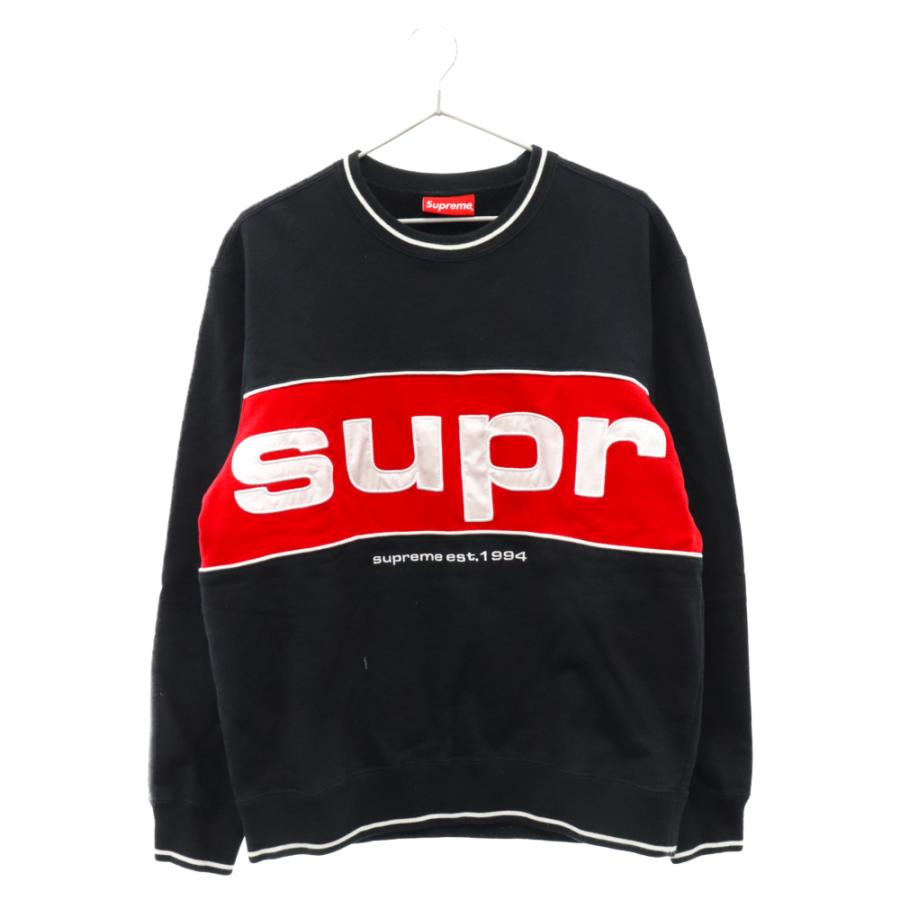 Supreme SUPREME シュプリーム 19AW Piping Crewneck パイピングクルー 