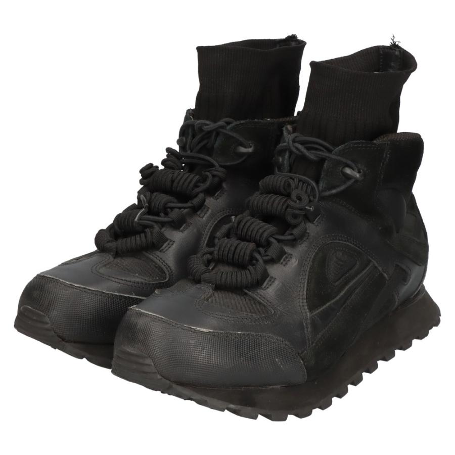 Maison Margiela / Sock Neck Security Runner/ハイカットスニーカー/41.5/BLK// Maison Malgiela メゾンマルジェラ Sock Neck Security Runner ソック