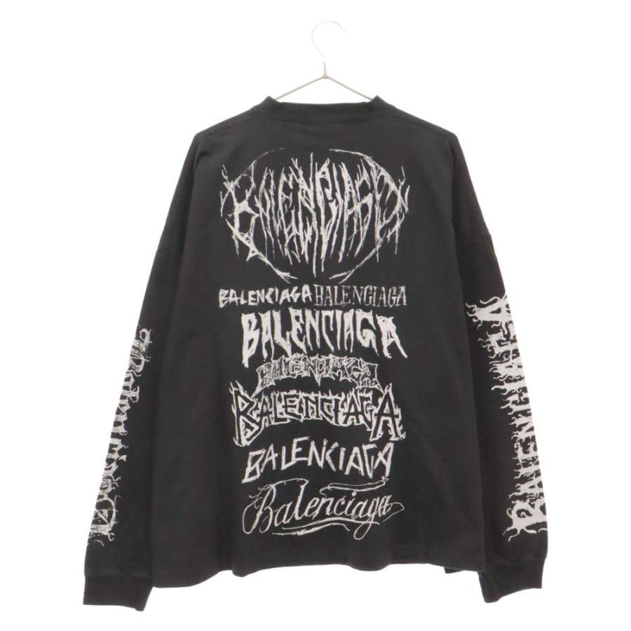 BALENCIAGA バレンシアガ 24SS DIY METAL L/S TEE メタルロゴ総柄 