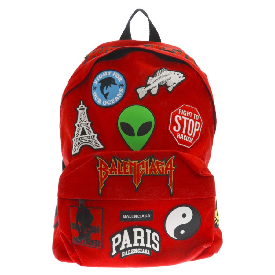 BALENCIAGA バレンシアガ EXPLORER Animation Patch Backpack BALENCIAGA バレンシアガ EXPLORER Animation Patch Backpack