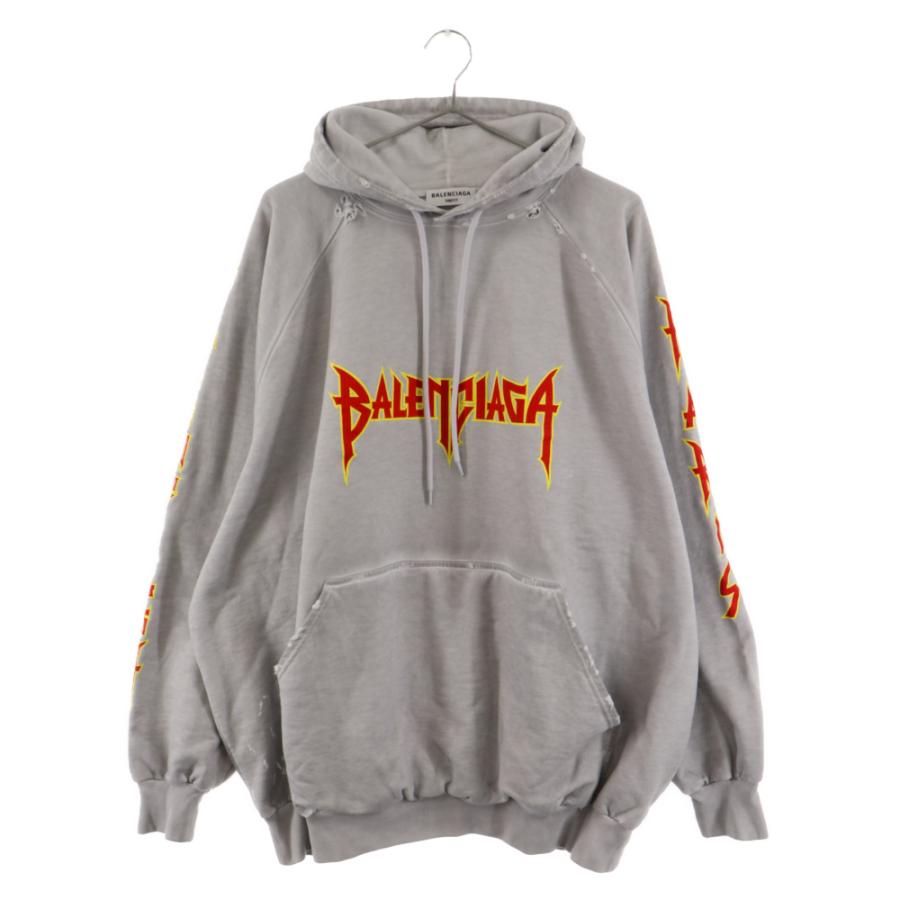 BALENCIAGA バレンシアガ 22SS Metal Hoodie Oversized BALENCIAGA バレンシアガ 22SS Metal Hoodie Oversized