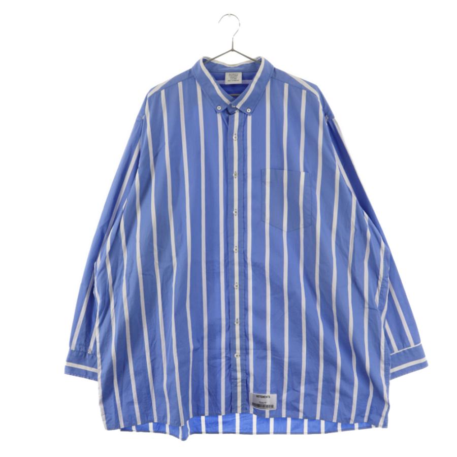 VETEMENTS ヴェトモン 18SS ロゴラベル付き オーバーサイズ VETEMENTS ヴェトモン 18SS ロゴラベル付き オーバーサイズ