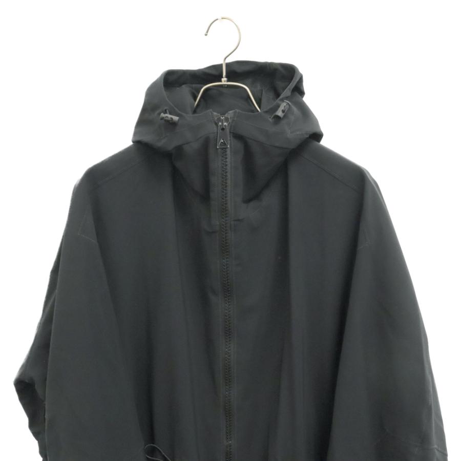 未使用・タグ付　ボッテガヴェネタ　テックナイロン　ベルトバック付　コート　黒 中古・古着通販】BOTTEGA VENETA (ボッテガベネタ) パデッド