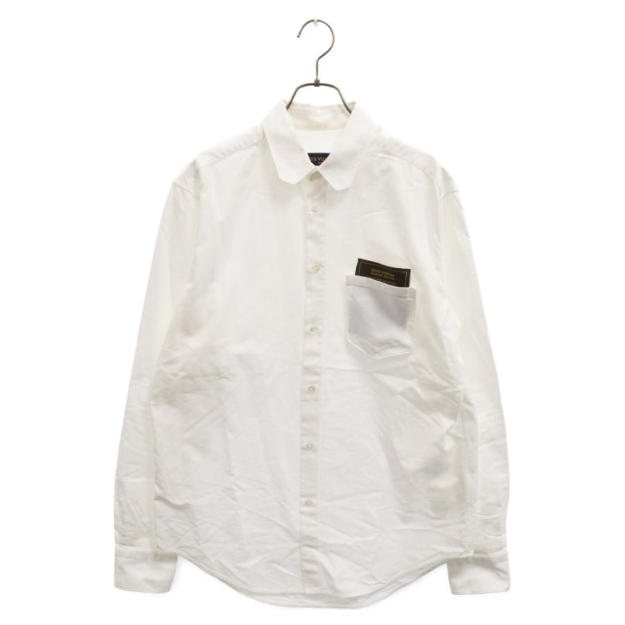 LOUIS VUITTON ルイヴィトン 22SS パッチ付き 長袖 コットン LOUIS VUITTON ルイヴィトン 22SS パッチ付き 長袖 コットン