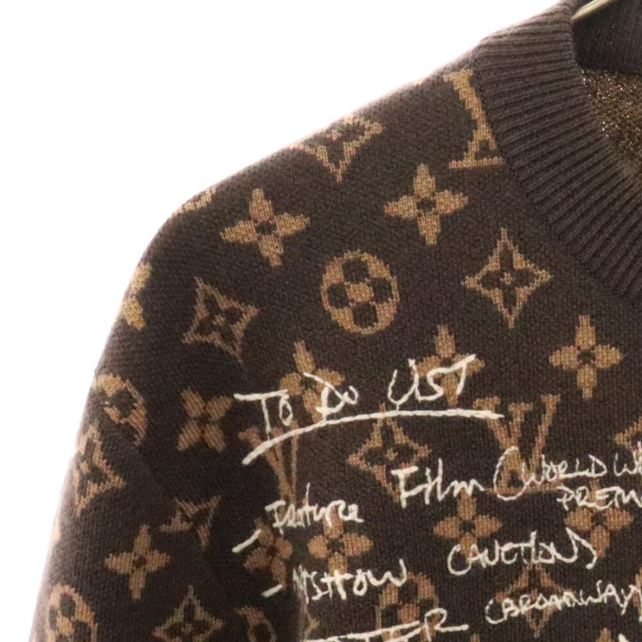 LOUIS VUITTON ルイヴィトン 23AW モノグラムニットセーター LOUIS VUITTON ルイヴィトン 23AW モノグラムニットセーター