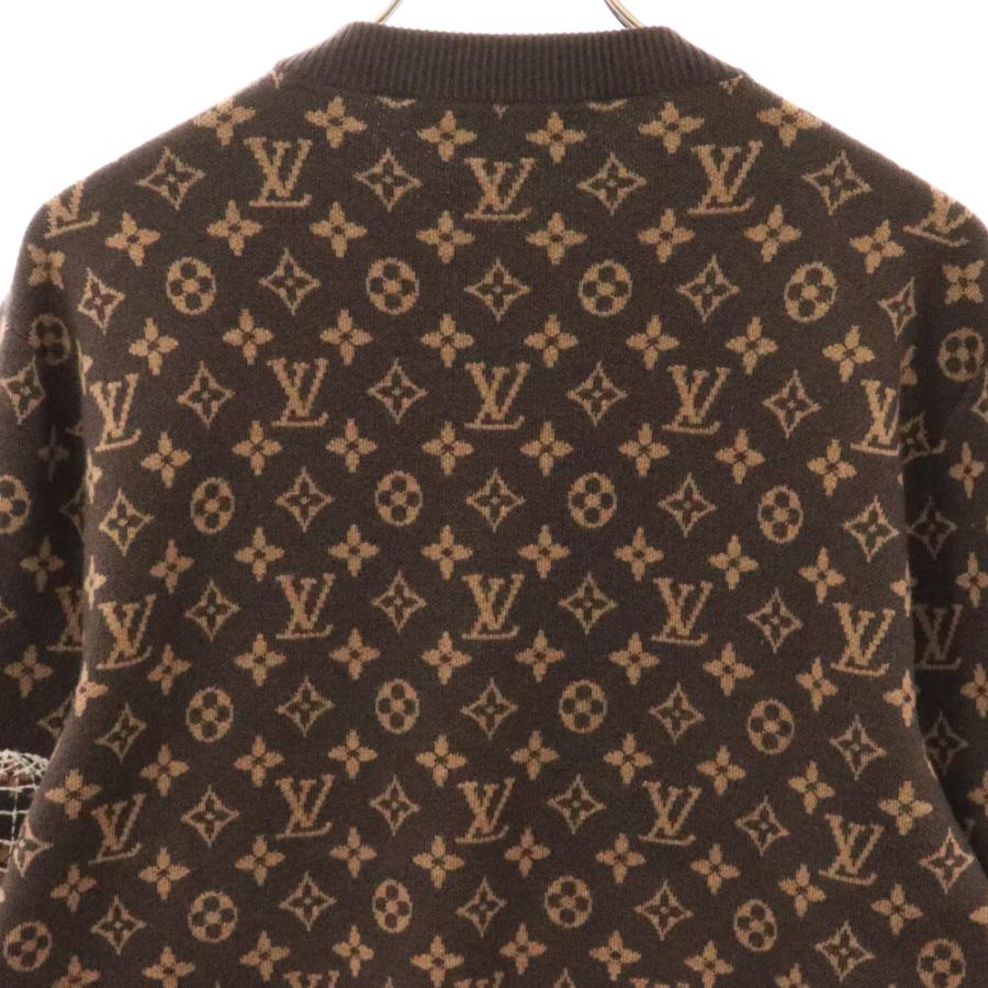 LOUIS VUITTON ルイヴィトン 23AW モノグラムニットセーター LOUIS VUITTON ルイヴィトン 23AW モノグラムニットセーター