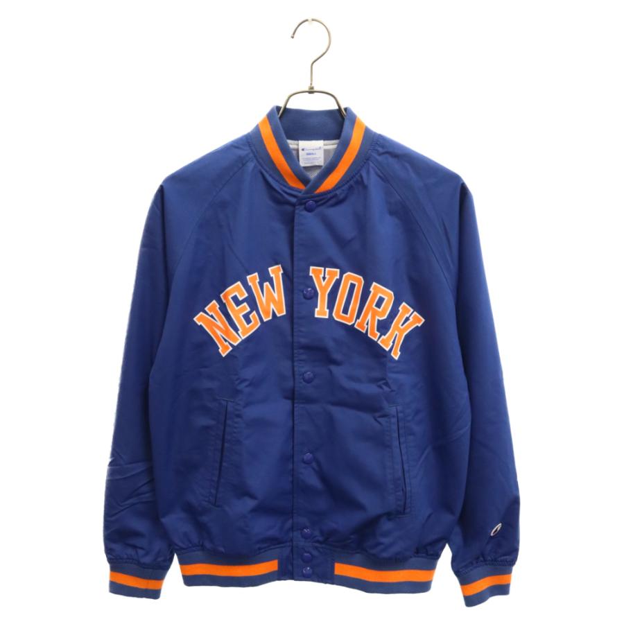 Champion CHAMPION チャンピオン NEW YORK スタジャン ブルー Champion CHAMPION チャンピオン NEW YORK スタジャン ブルー