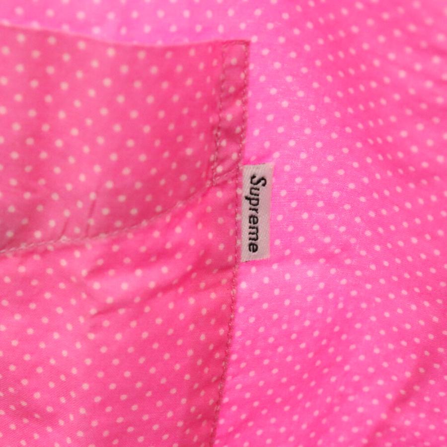 SUPREME シュプリーム 13SS Micro Dot Shirt ピンク ボタンダウン マイクロドット 半袖シャツ｜shopbring｜05