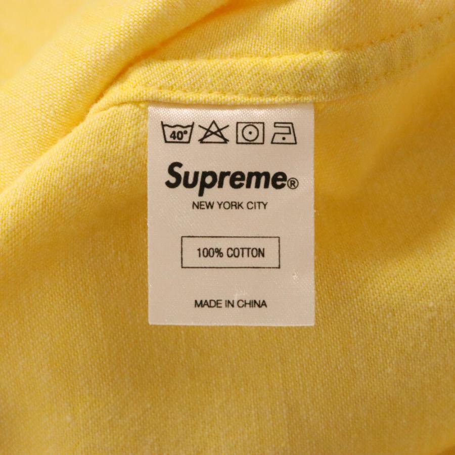 Supreme（シュプリーム） BD Shirt イエロー ボタンダウンシャツ