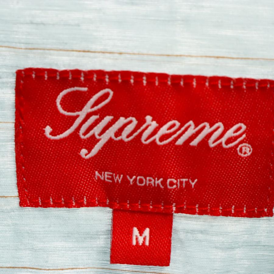 Supreme（シュプリーム） 23SS Pinstripe Linen Shirt ピンストライプ