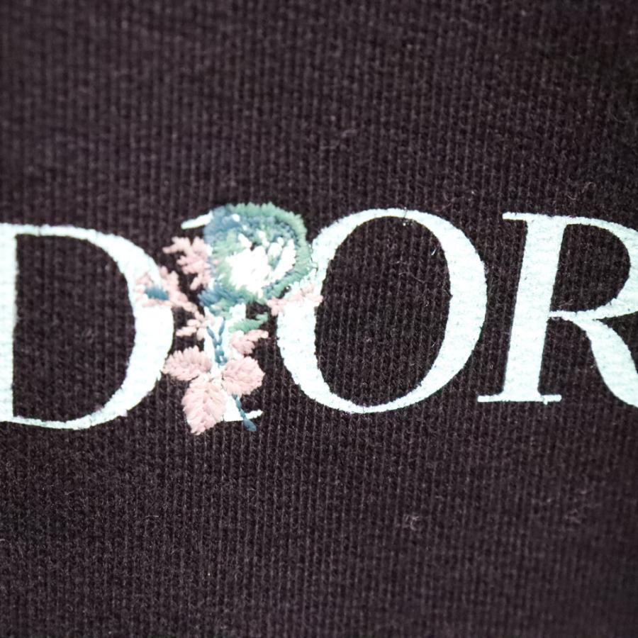 DIOR ディオール JARDIN フラワー刺繍 プルオーバーパーカー ブラック 293J678B0531｜shopbring｜04