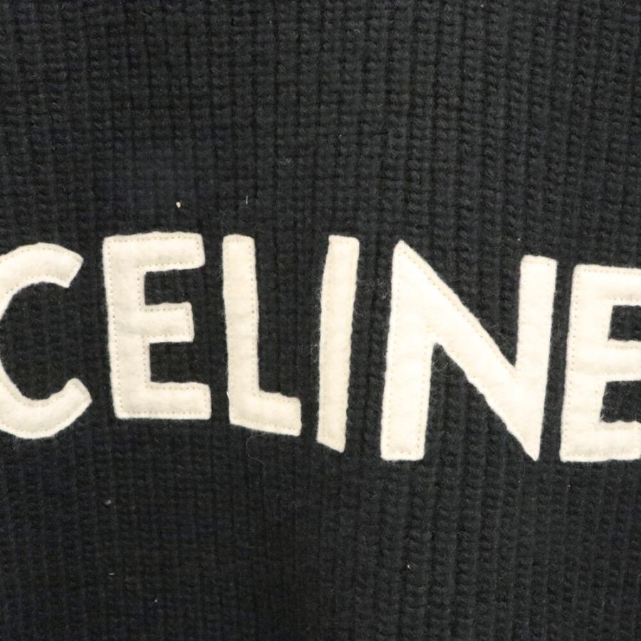 CELINE（セリーヌ） ロゴエンブロイダリー オーバーサイズニット