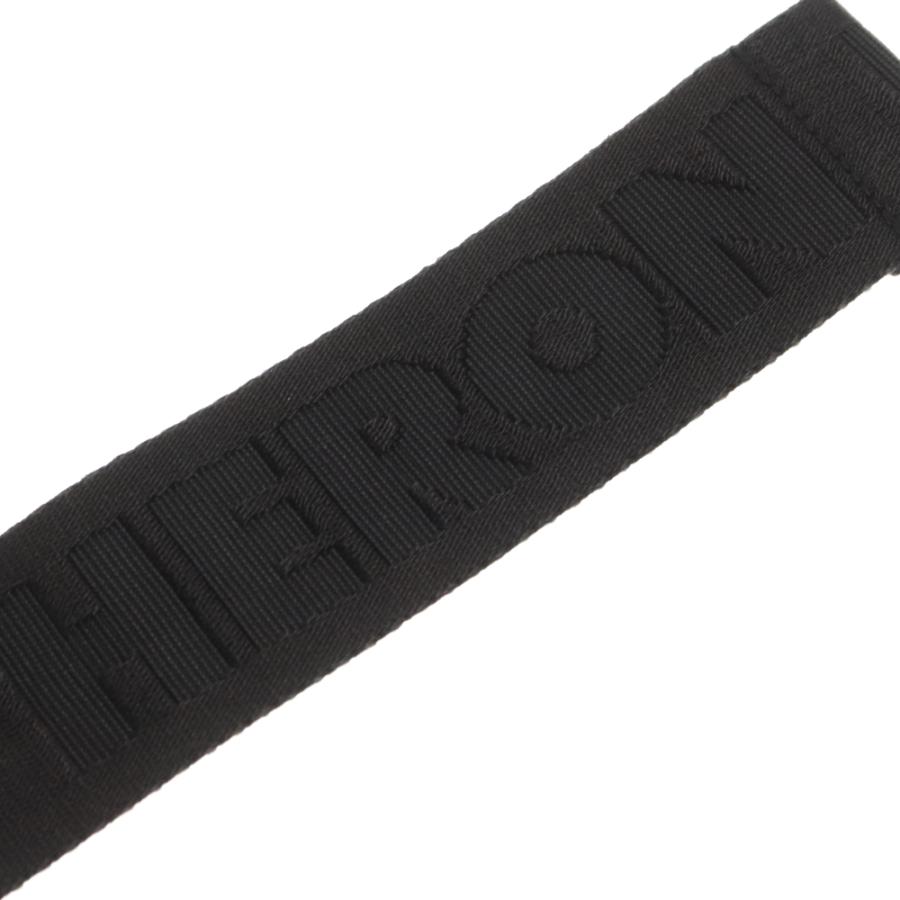 HERON PRESTON ヘロンプレストン JACQUARD TAPE BELT ジャガードテープベルト ブラック｜shopbring｜06