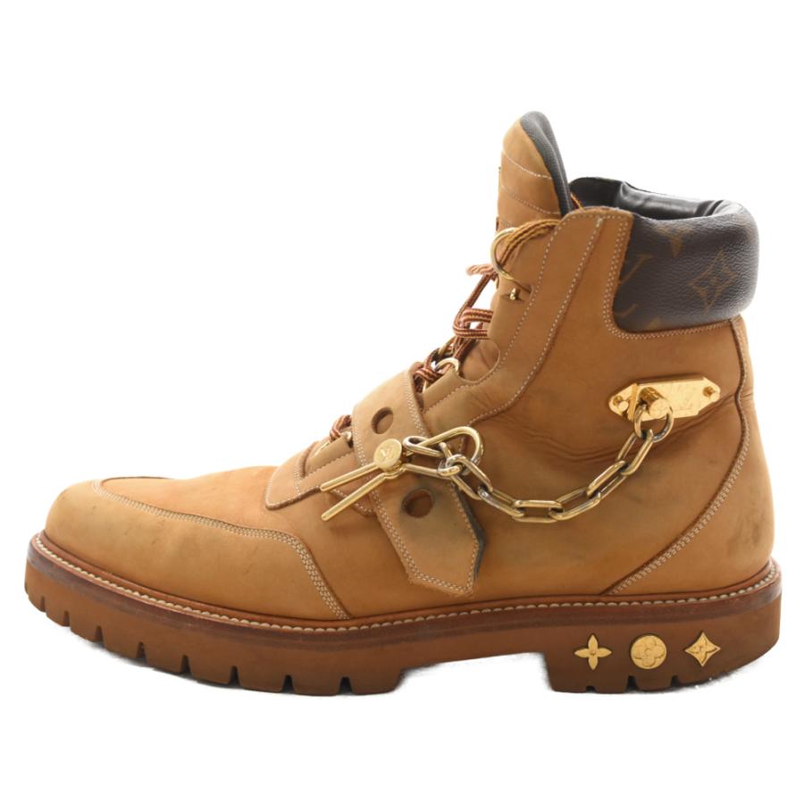 LOUIS VUITTON ルイヴィトン 19SS LV CREEPER ANKLE BOOT LVクリーパー 