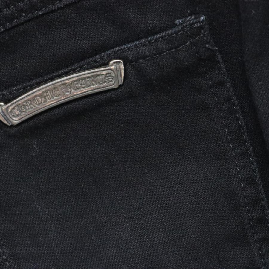 CHROME HEARTS クロムハーツ サイドクロスボール付き 裾スナップ CHROME HEARTS クロムハーツ サイドクロスボール付き 裾スナップ