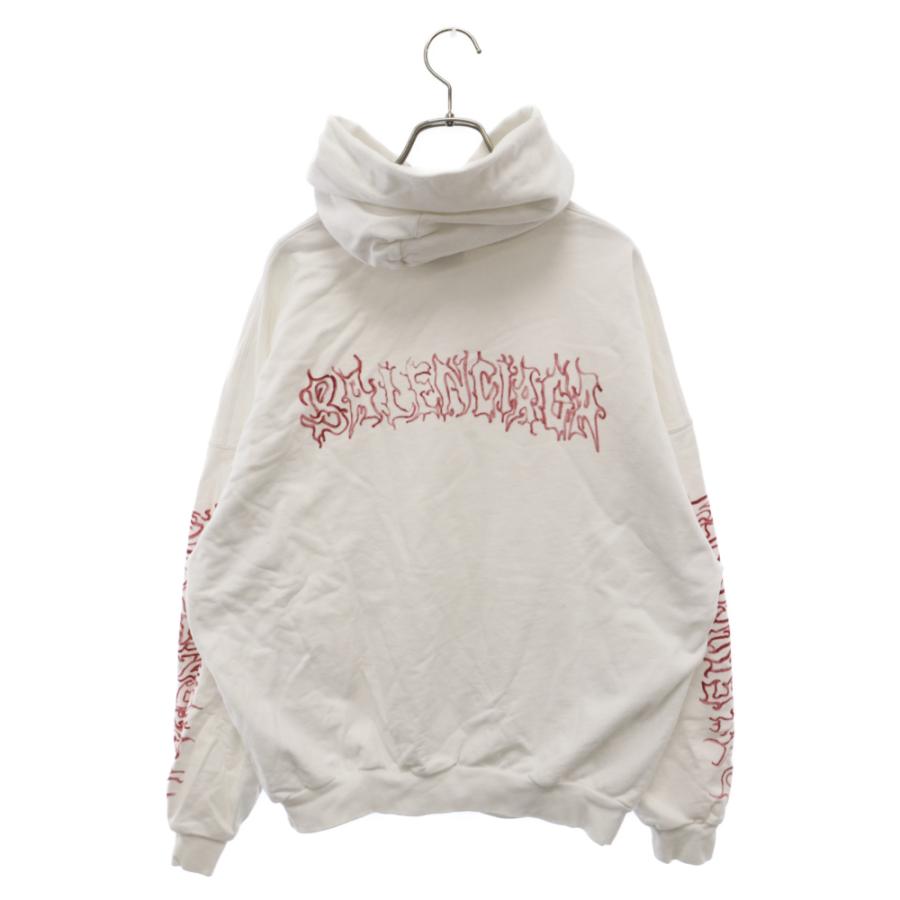BALENCIAGA バレンシアガ METAL OUTLINE HOODIE メタル BALENCIAGA バレンシアガ METAL OUTLINE HOODIE メタル