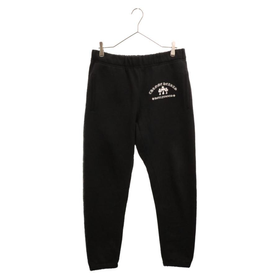 CHROME HEARTS クロムハーツ Y NOT Cemetery Cross Sweat Pants CHROME HEARTS クロムハーツ Y NOT Cemetery Cross Sweat Pants