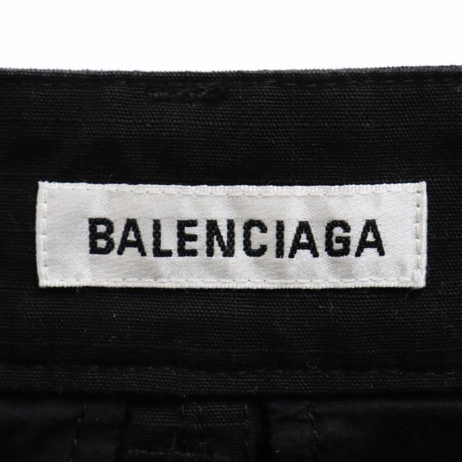 BALENCIAGA バレンシアガ リップストップカーゴスカート ブラック  