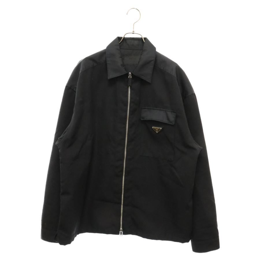 PRADA プラダ 22SS Wool × Re-Nylon Shirt ウール リサイクル PRADA プラダ 22SS Wool × Re-Nylon Shirt ウール リサイクル