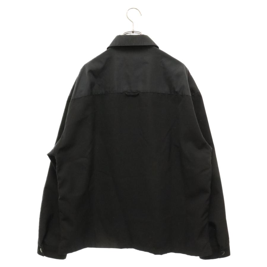 PRADA プラダ 22SS Wool × Re-Nylon Shirt ウール リサイクル PRADA プラダ 22SS Wool × Re-Nylon Shirt ウール リサイクル
