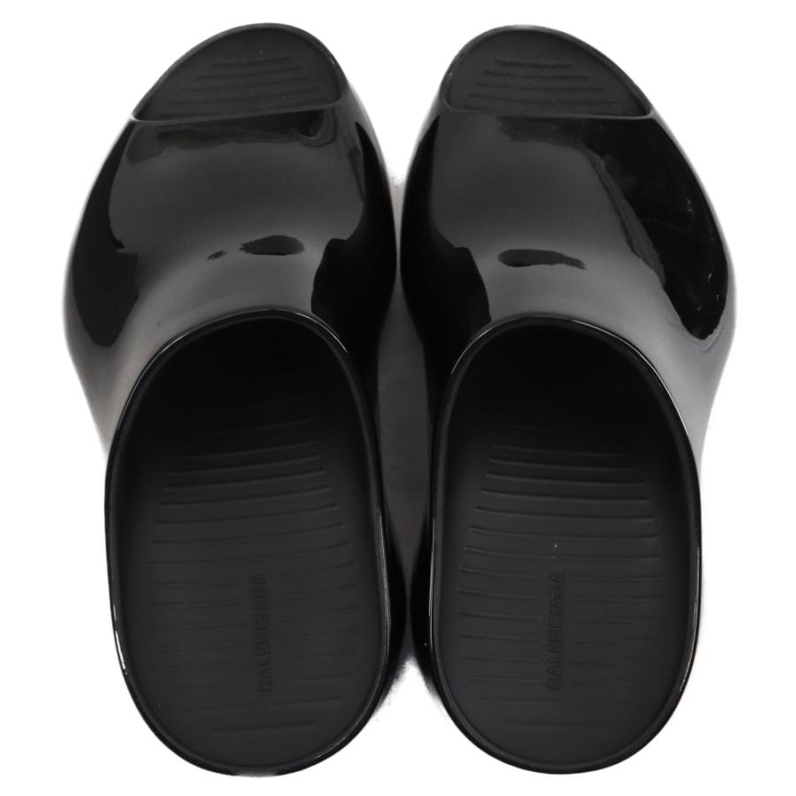 BALENCIAGA（バレンシアガ） 24SS Techno Slide エナメル テクノ