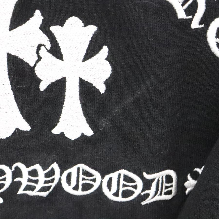 CHROME HEARTS クロムハーツ Y NOT Cemetery Cross Pullover Hoodie 