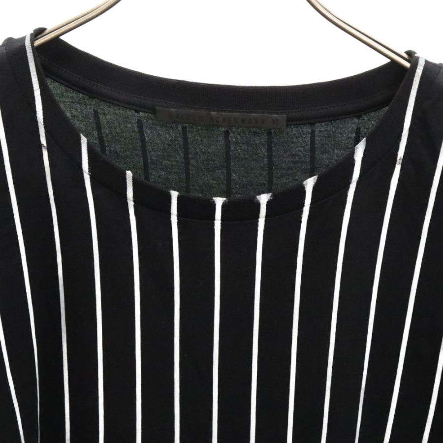 Haider Ackermann ハイダーアッカーマン ストライプ コットン クルー 