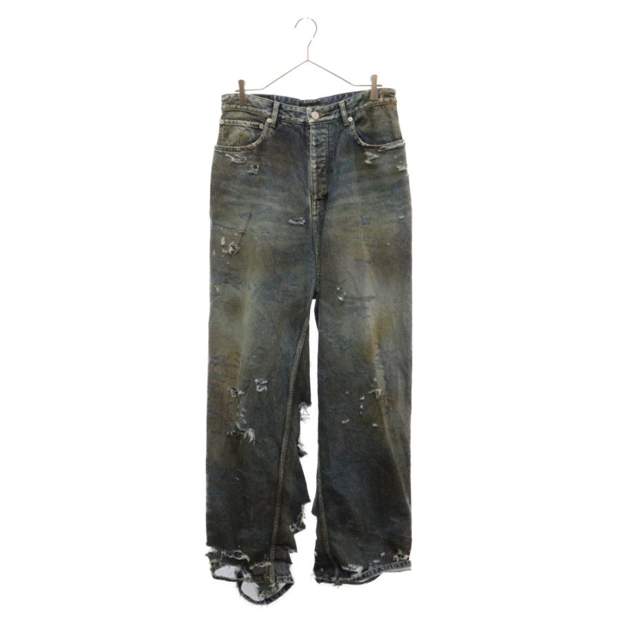BALENCIAGA バレンシアガ 23SS 745248 TNW01 スーパーデストロイ BALENCIAGA バレンシアガ 23SS 745248 TNW01 スーパーデストロイ