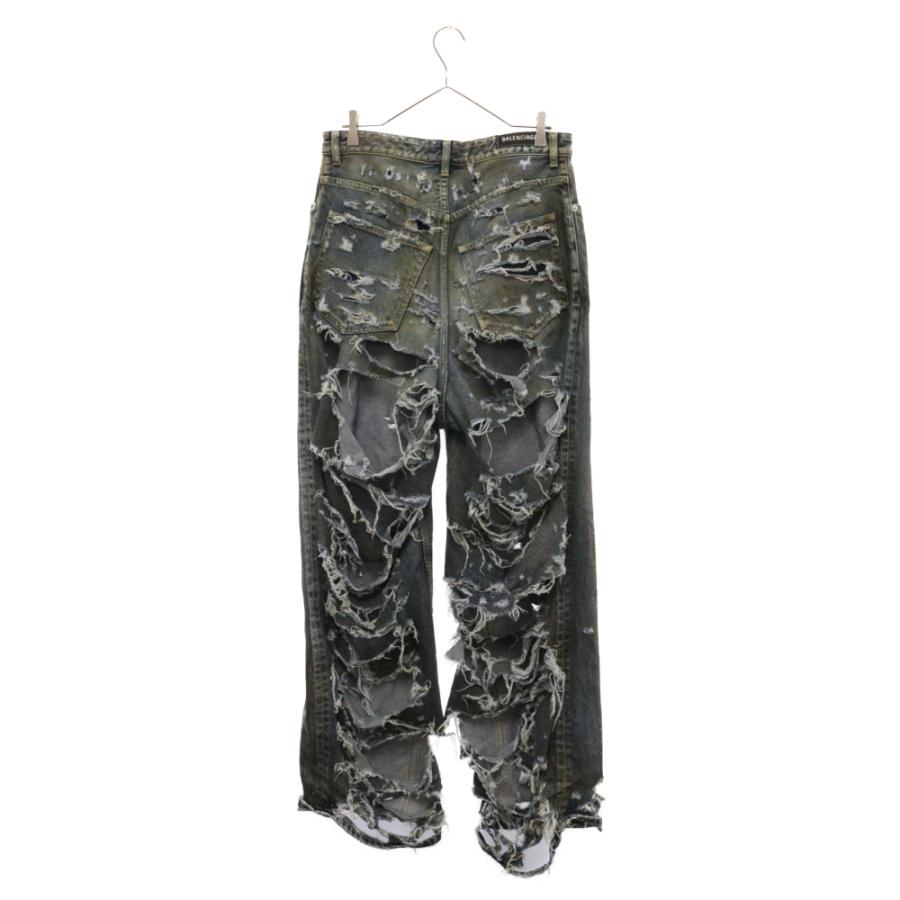 BALENCIAGA バレンシアガ 23SS 745248 TNW01 スーパーデストロイ加工 