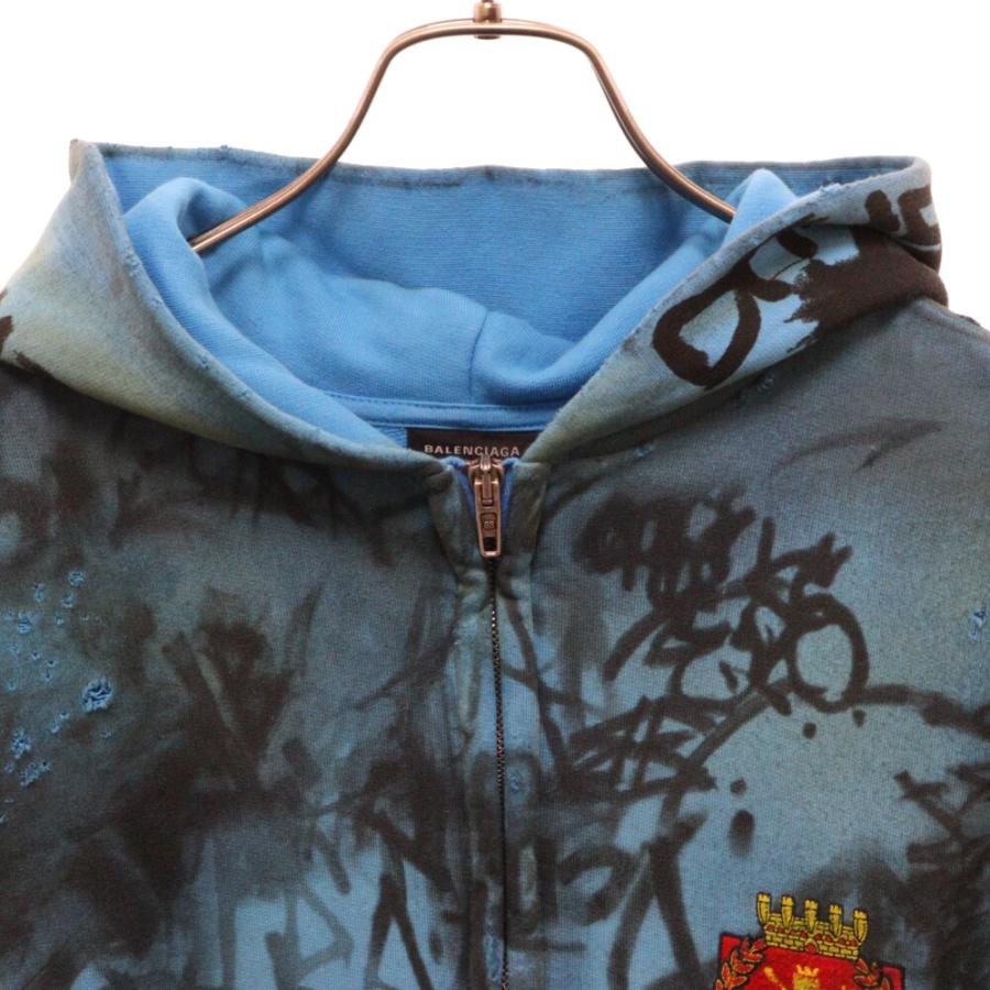 BALENCIAGA バレンシアガ 23SS MEDIUM FIT ZIP-UP HOODIE BALENCIAGA バレンシアガ 23SS MEDIUM FIT ZIP-UP HOODIE