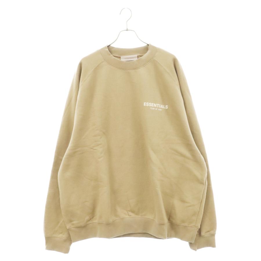 FOG ESSENTIALS 1977 プリント ベージュ トレーナーXXL