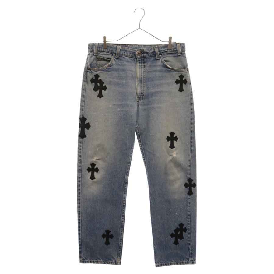 クロムハーツ ×LEVI'S U VNTG JEAN BLU/ORNG TAB リーバイス 505 オレンジタブ クロスパッチ付き ジッパーフライ デニムパンツ : 1724h110005 : BRING Yahoo!ショップ - 通販 - Yahoo!ショッピング クロムハーツ ×LEVI'S U VNTG JEAN BLU/ORNG TAB リーバイス 505 オレンジタブ クロスパッチ付き ジッパーフライ デニムパンツ : 1724h110005 : BRING Yahoo!ショップ - 通販 - Yahoo!ショッピング