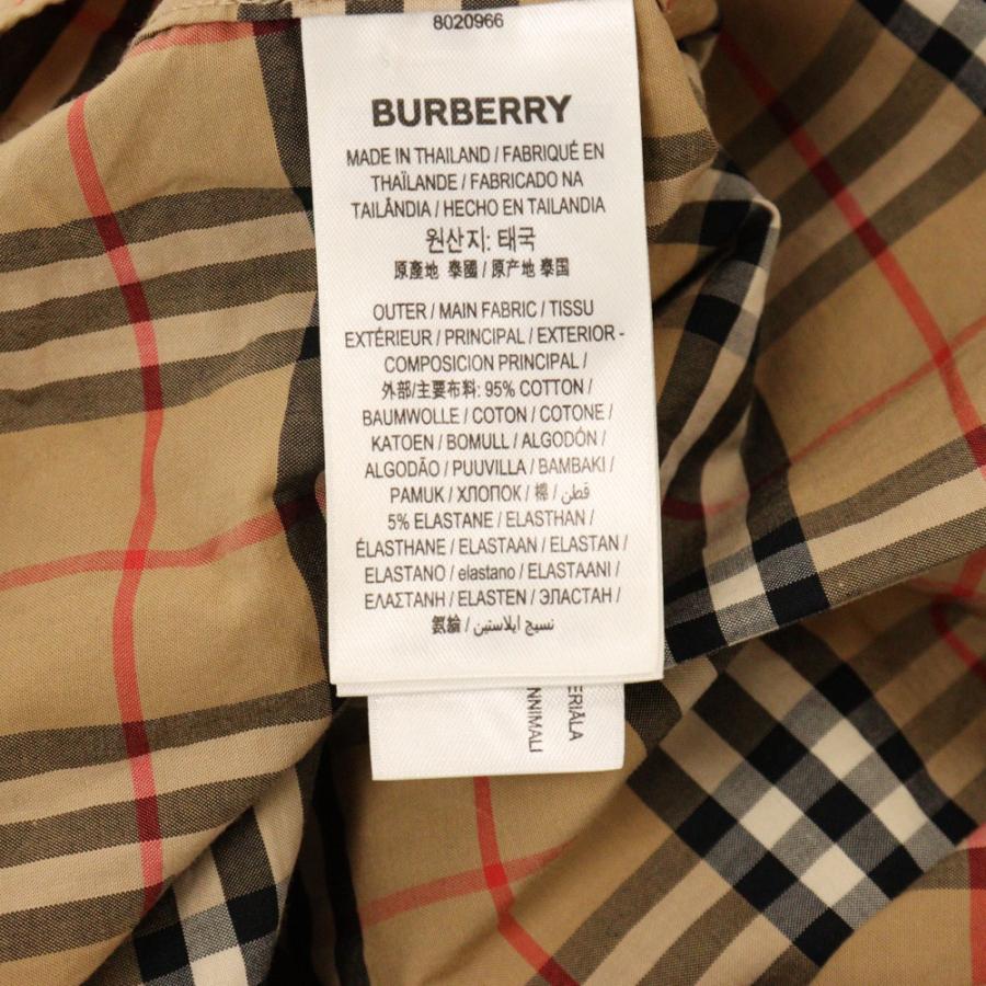 BURBERRY バーバリー 20SS 胸ポケット付き ノバチェックシャツ 8020966 