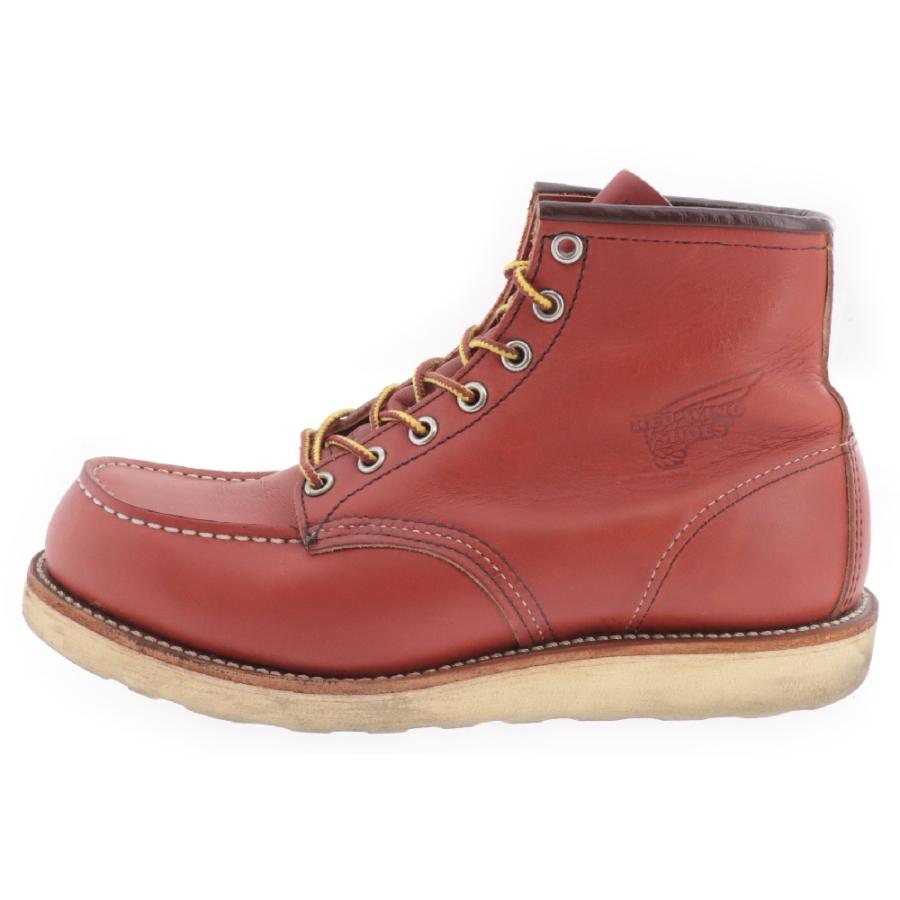 90sUSA製レッドウィング 6インチ アイリッシュセッター8131 8E レッド ウイング Irish Setter 6 inch Boot Classic MOC アイリッシュ