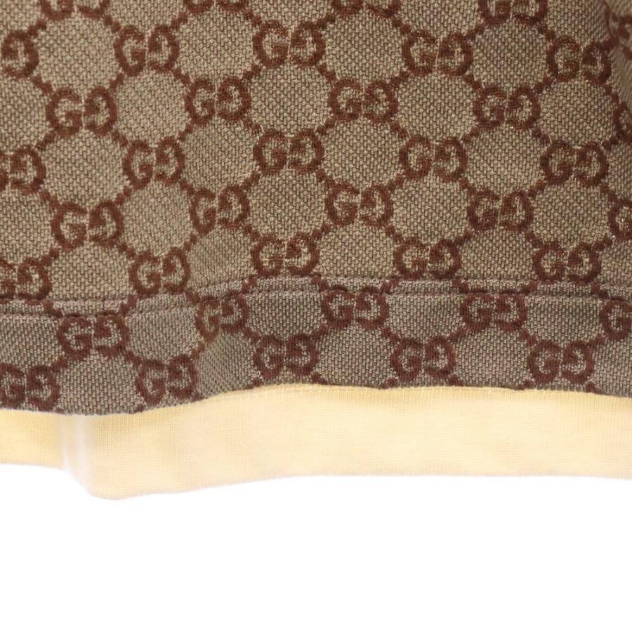 GUCCI（グッチ） 21AW Jacquard Knit Cotton Short Sleeve GG柄