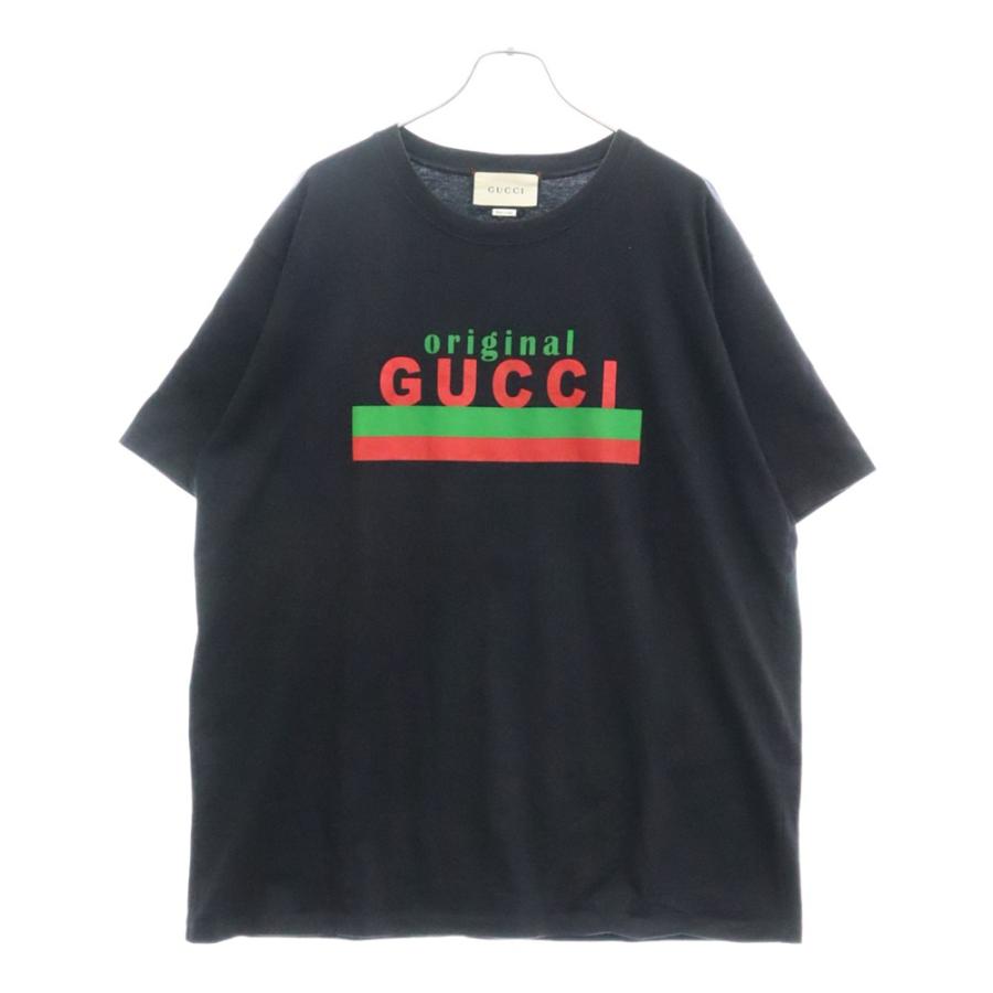 GUCCI グッチ 20SS Original Gucci Print Oversize Tee オリジナルロゴ  