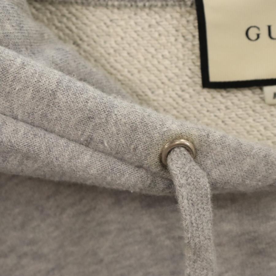 GUCCI（グッチ） ヴィンテージロゴ ドラゴン刺繍 プルオーバーパーカー