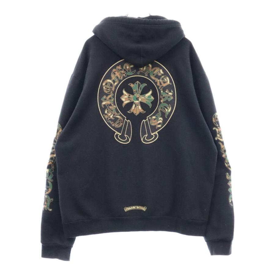 CHROME HEARTS クロムハーツ Camo Horseshoe Pullover Hoodie カモ 
